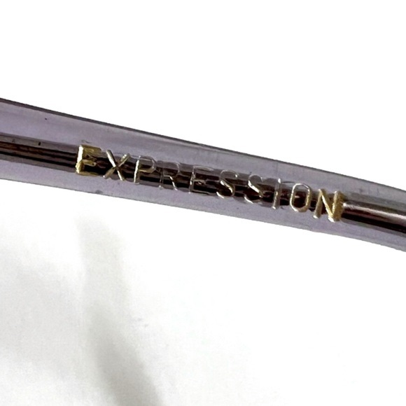 Vintage 70s-80s Oversized Expression Silver Large Butterfly Eyeglass Frames main image 13